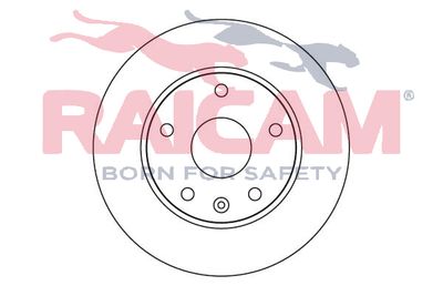 RAICAM RD00975 Тормозные диски для DAEWOO LEGANZA