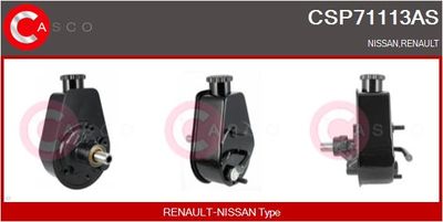 CASCO Hydraulikpumpe, Lenkung Brand New HQ (CSP71113AS)