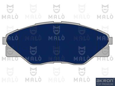 AKRON-MALÒ 1051026 Тормозные колодки и сигнализаторы для TOYOTA HILUX VII Пикап (_N1_, _N2_, _N3_) 2.5 D-4D (KUN15_)