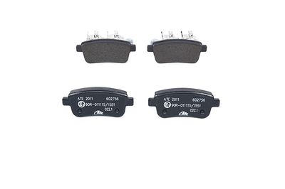 BREMSBELAGSATZ SCHEIBENBREMSE ATE 13046027562 14