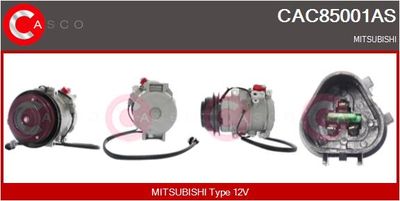 Компрессор, кондиционер CASCO CAC85001AS для MITSUBISHI PAJERO