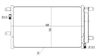 KONDENSATOR KLIMAANLAGE