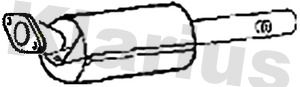 Filtr sadzy / filtr cząstek stałych, układ wydechowy KLARIUS 390507