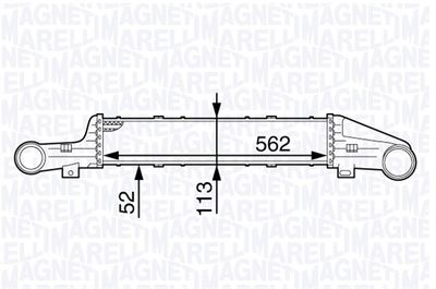MAGNETI MARELLI 351319202120 Интеркулер 