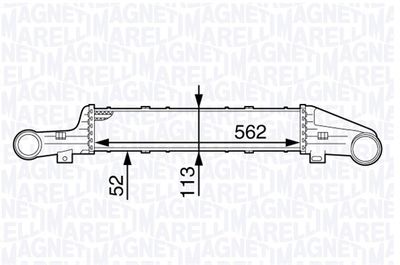 MAGNETI MARELLI Ladeluftkühler