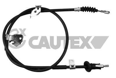 Тросик, cтояночный тормоз CAUTEX 761812 для SMART FORFOUR