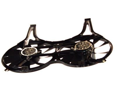 Radiatorventilator (met huisvesting)
