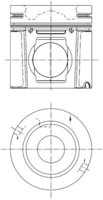 Kolv KOLBENSCHMIDT 99374600