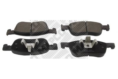 MAPCO 6022 Тормозные колодки и сигнализаторы для FORD FIESTA VII (HJ, HF) 1.1 Ti-VCT