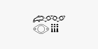 MONTAGESATZ ABGASKRüMMER