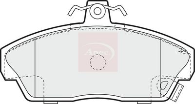 APEC Brake Pad Set, disc brake PAD1185