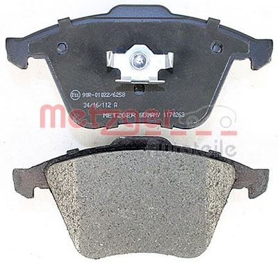 BREMSBELAGSATZ SCHEIBENBREMSE METZGER AUTOTEILE 1170263 3