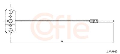 CABLU FRANA DE PARCARE