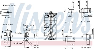 SUPAPA EXPANSIUNE CLIMA NISSENS 999464 5