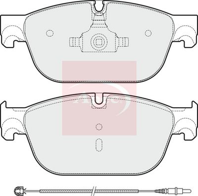 APEC Brake Pad Set, disc brake PAD1809