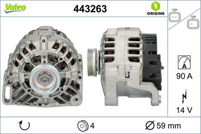 Alternator 443263