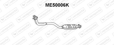 VENEPORTE ME50006K Катализатор  для MERCEDES-BENZ 190 (W201) E 2.3 (201.028)