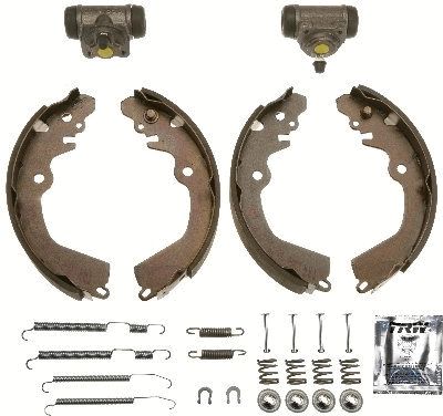 Комплект тормозных колодок TRW BK2932 для MITSUBISHI CARISMA