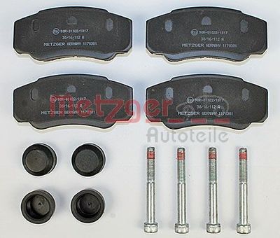 SET PLACUTE FRANA FRANA DISC METZGER 1170381 1