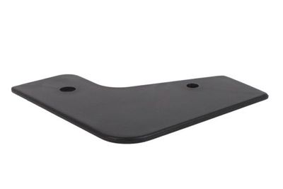 Bumper valance Voor Rechts (zwart) past: MG 4 07.22-