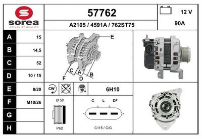 GENERATOR EAI 57762