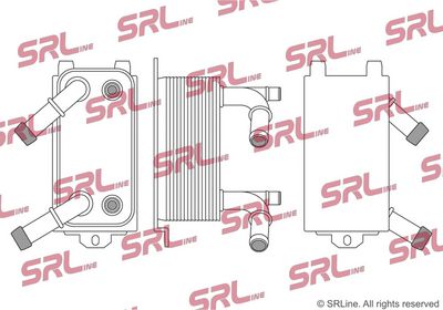 Oil cooler, automatic transmission