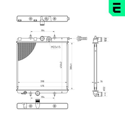 RADIATOR RACIRE MOTOR