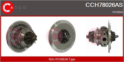 Группа корпуса, компрессор CASCO CCH78026AS для HYUNDAI H100