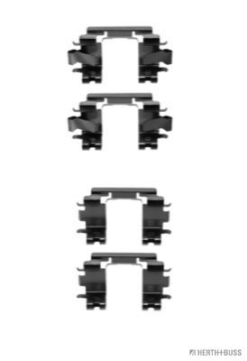 Комплектующие, колодки дискового тормоза HERTH+BUSS JAKOPARTS J3664012 для HONDA CRX