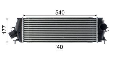 INTERCOOLER COMPRESOR MAHLE CI534000P 9