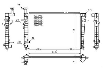RADIATOR RACIRE MOTOR