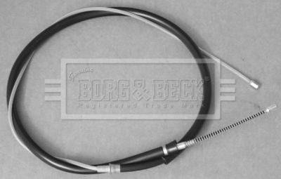 Тросик, cтояночный тормоз BORG & BECK BKB3423 для SKODA ROOMSTER