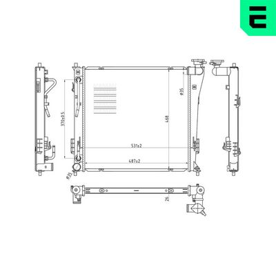 RADIATOR RACIRE MOTOR