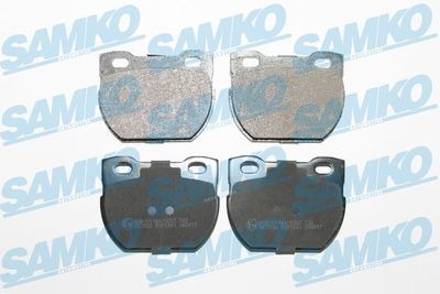 SAMKO 5SP1441 Тормозные колодки и сигнализаторы  для LAND ROVER DEFENDER Pick Up (L316) 2.4 Td4 4x4 (L317)