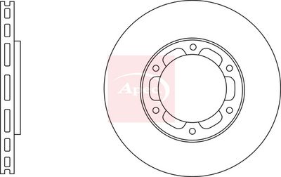 APEC Brake Disc DSK3134
