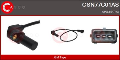 SENZOR IMPULSURI ARBORE COTIT CASCO CSN77C01AS