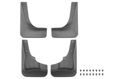 Spatlap Achter/Voor Links/Rechts (set 4 stuks.) past: MITSUBISHI OUTLANDER II 10.09-12.12