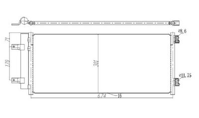 KONDENSATOR KLIMAANLAGE