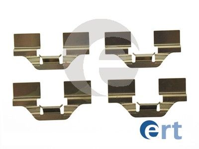 Комплектующие, колодки дискового тормоза ERT 420091 для RENAULT GRAND SCENIC