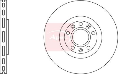 APEC Brake Disc DSK2836