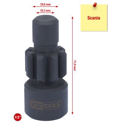 DURCHDREHVORRICHTUNG MOTOR KS TOOLS 4550070