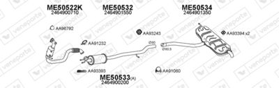 ABGASANLAGE VENEPORTE 500463