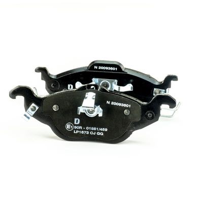 BREMSBELAGSATZ SCHEIBENBREMSE DELPHI LP1673 3