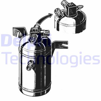 DELPHI TSP0175060 Осушувач кондиціонера для CITROËN (Ситроен)