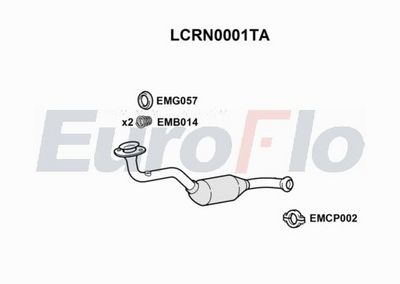Katalizator EUROFLO LCRN0001TA