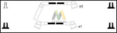 Комплект проводов зажигания MOTAQUIP LDRL1396 для SUZUKI CAPPUCCINO