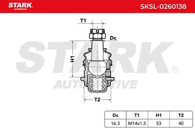 Шарнири STARK SKSL-0260138