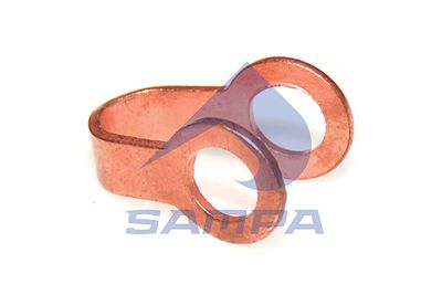 Soporte, línea de combustible (bomba de inyección)