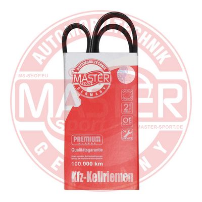 Ozubený klinový remeň MASTER-SPORT GERMANY 6PK970-PCS-MS