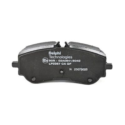 BREMSBELAGSATZ SCHEIBENBREMSE DELPHI LP3367 27